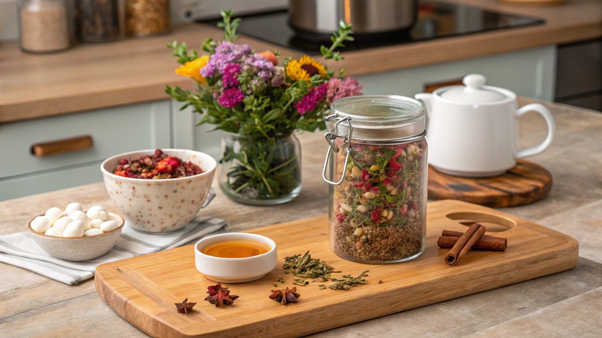 DIY Passionflower Relaxation Blend Tea Recipe