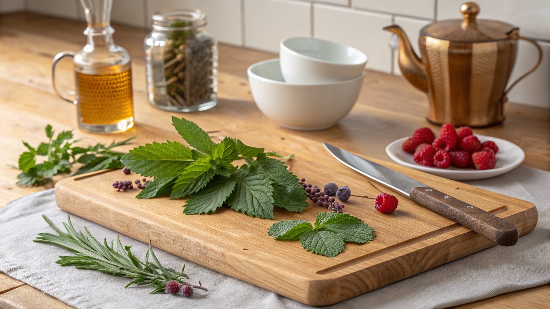 DIY Vitex & Red Raspberry Tea Recipe: A Balancing Brew for Hormonal Health