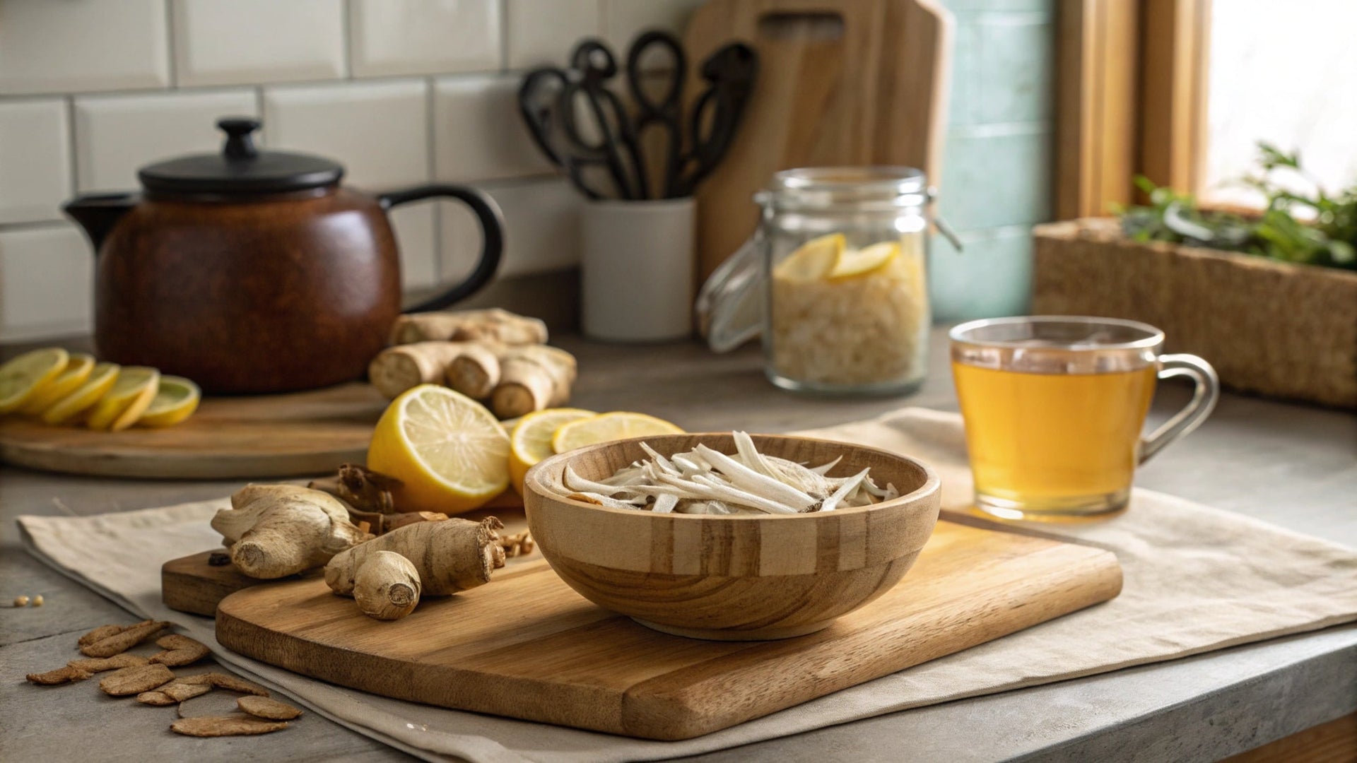 White Willow & Ginger Comfort Tea Recipe