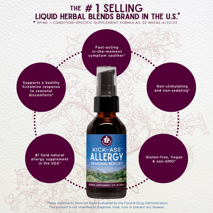 Benefits of Kick-Ass Allergy Seasonal Rescue