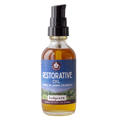 Restorative Oil - Arnica, St. John's Wort & Calendula Ingredients & Supplement Facts