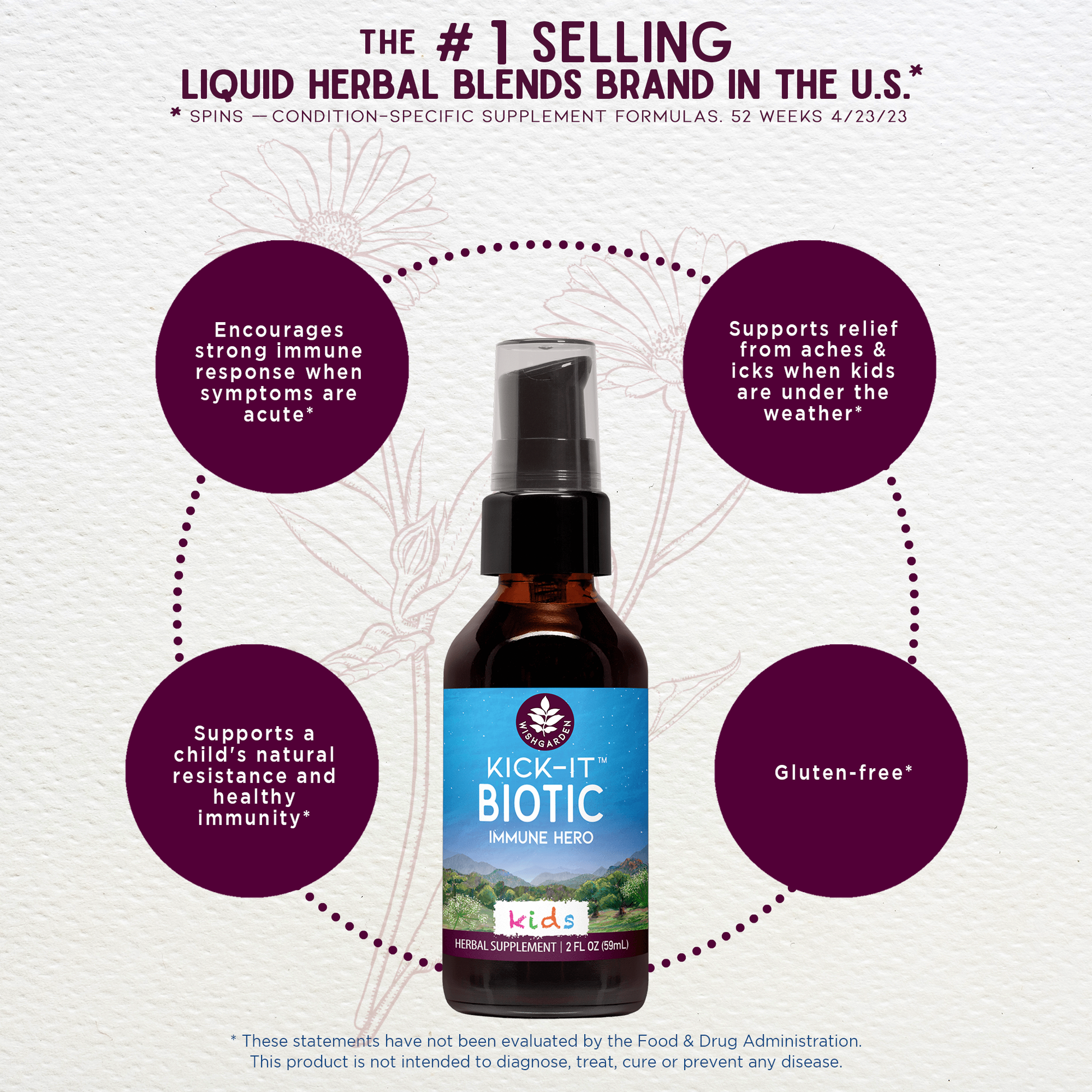 Benefits of Kick-It Biotic Immune Hero For Kids