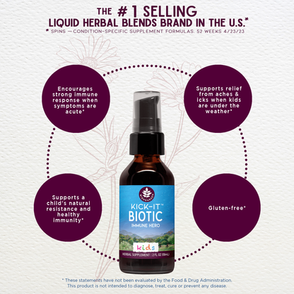 Benefits of Kick-It Biotic Immune Hero For Kids