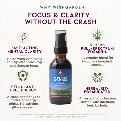 Benefits of Genius Juice, Cognitive Aid