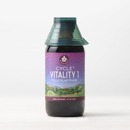 Cycle Vitality 1 Follicular Phase - Estrogen Support 4oz Jigger