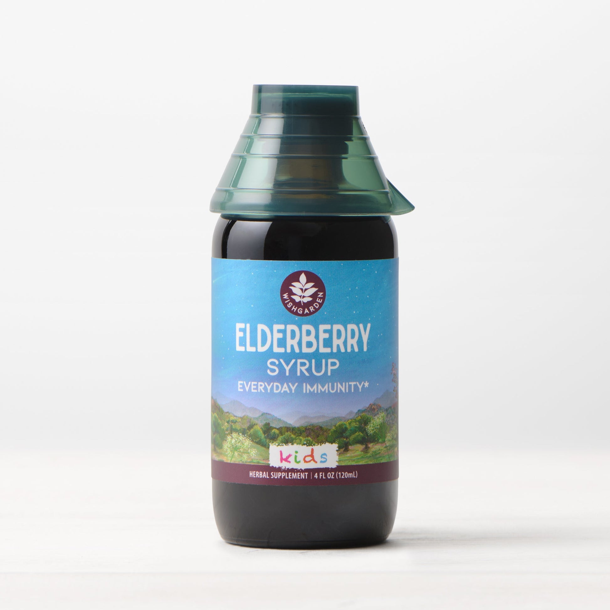 Elderberry Syrup Everyday Immunity for Kids 4oz Jigger