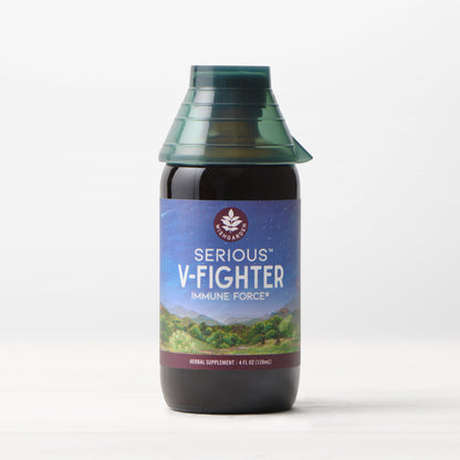 Serious V-Fighter Immune Force 4oz Jigger