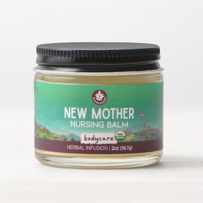 New Mother Nursing Balm 2oz Jar