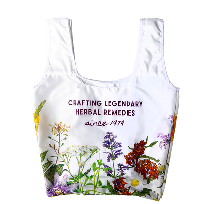 WishGarden Herbs Reusable ChicoBag - White